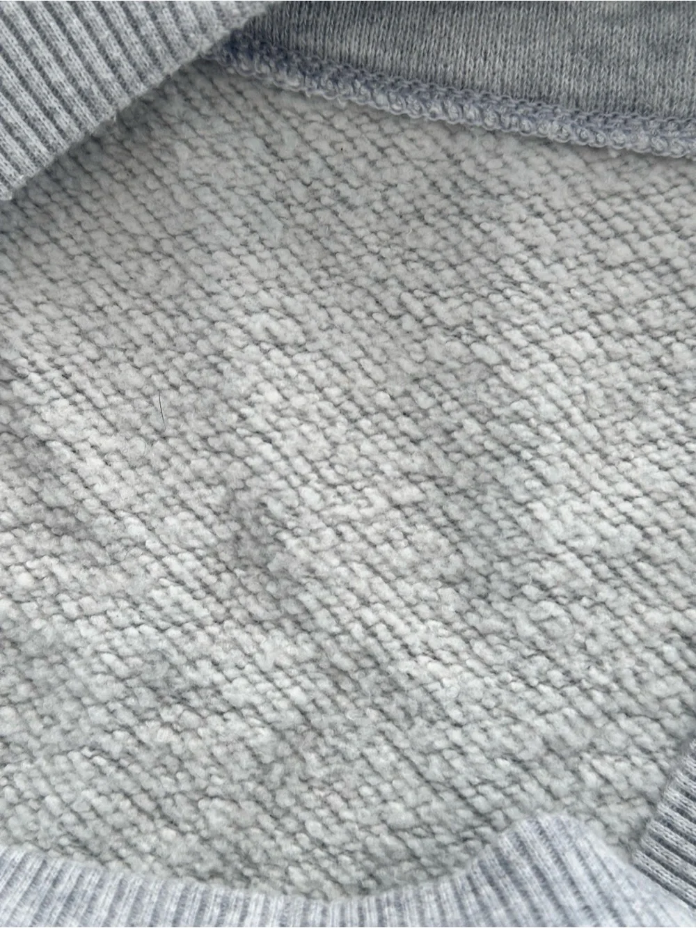 Aeire Gray Crewneck Sweater Relaxed Fit Lightweight Knit Pullover Side Slits Med - Picture 12 of 16